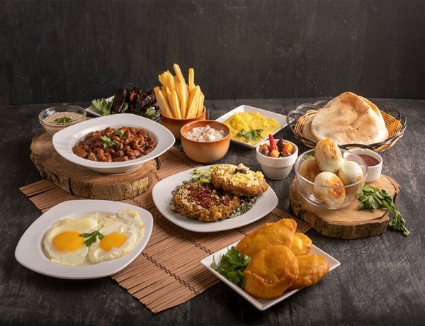 The Egyptian cuisine