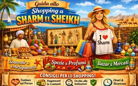 Dove comprare a Sharm El Sheikh: negozi, zone e consigli (Guida 2026)