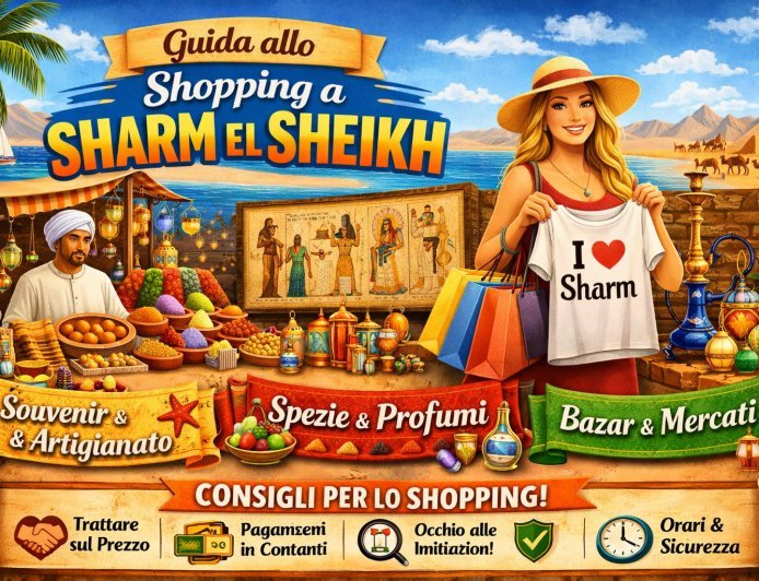 Dove comprare a Sharm El Sheikh: negozi, zone e consigli (Guida 2026)