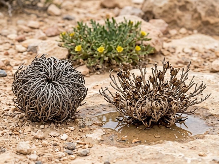 Closed Rose of Jericho