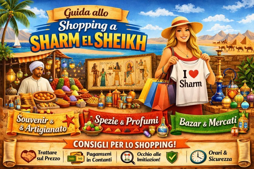 Dove comprare a Sharm El Sheikh: negozi, zone e consigli (Guida 2026)