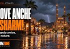 Piove anche a Sharm! E quando arriva, si fa notare