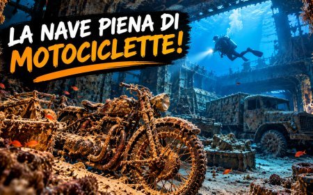 La nave sommersa di Sharm piena di motociclette del 1941!