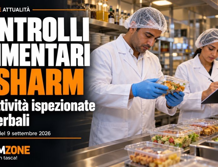 Controlli alimentari a Sharm: 38 attività ispezionate e 52 verbali