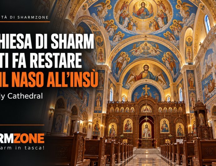 La chiesa di Sharm che ti fa restare con il naso all’insù