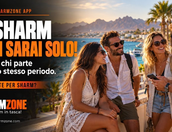 A Sharm non sarai solo: la nuova SharmZone ti aiuta a incontrare altri viaggiatori