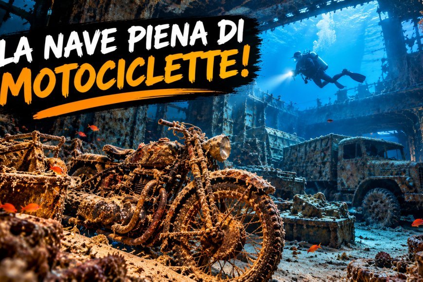 La nave sommersa di Sharm piena di motociclette del 1941!